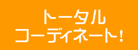 トータルコーディネート！